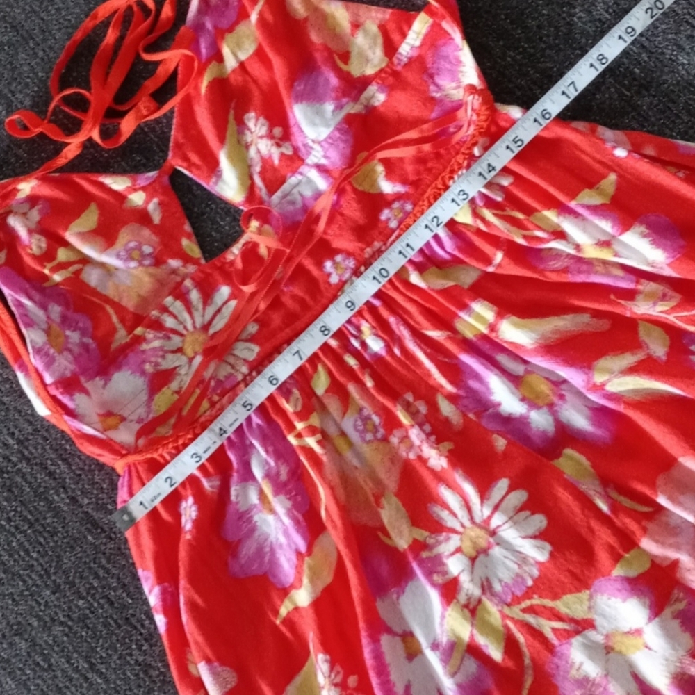 🆕 🌺HTF Free People (Anthropologie)🌺 - "Pop Combo" Floral Maxi Dress - Picture 12 of 13